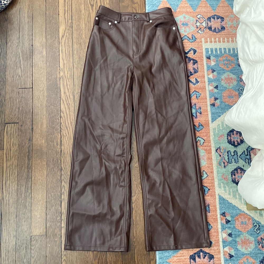Urban outfitters leather pants